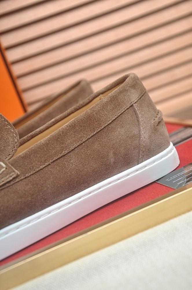 حذاء هيرمس Hermès Suede Loafer