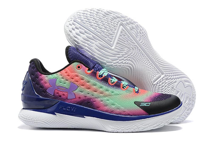 حذاء Under Armour Curry One Low FloRo | أندر آرمر كاري ون لو فلورو