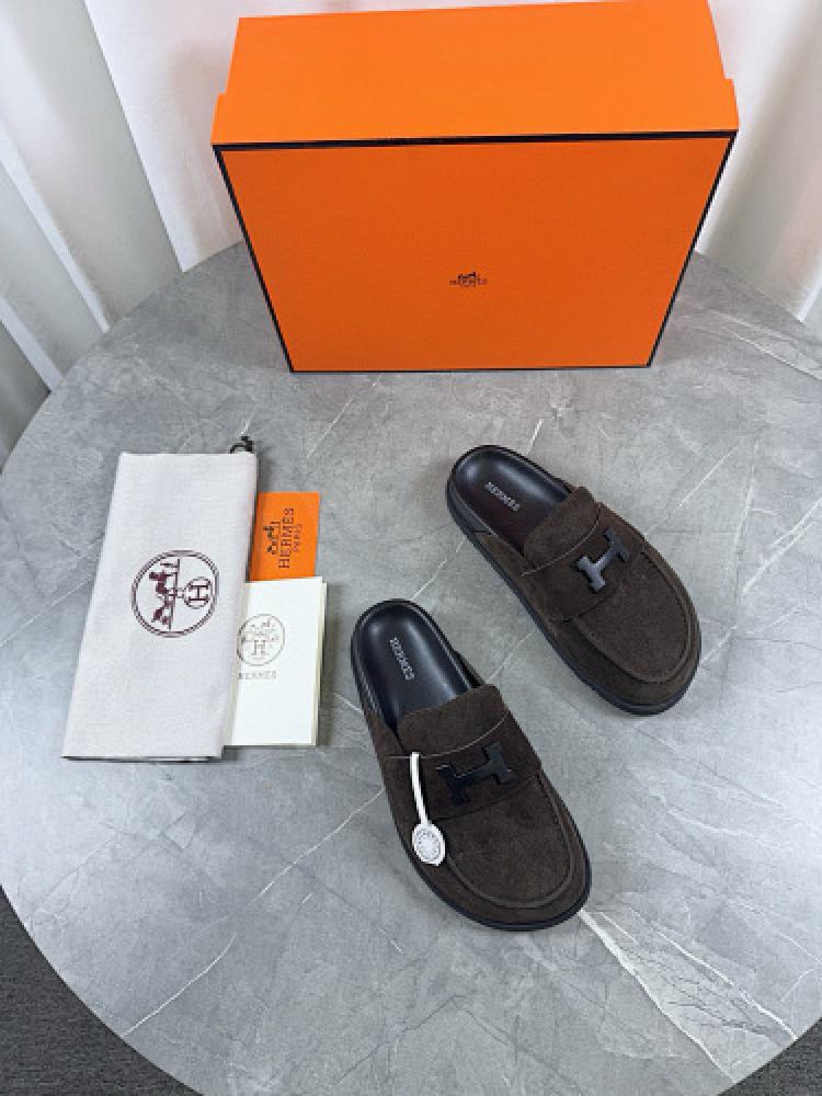 نعال هيرمس Hermès Chypre Suede