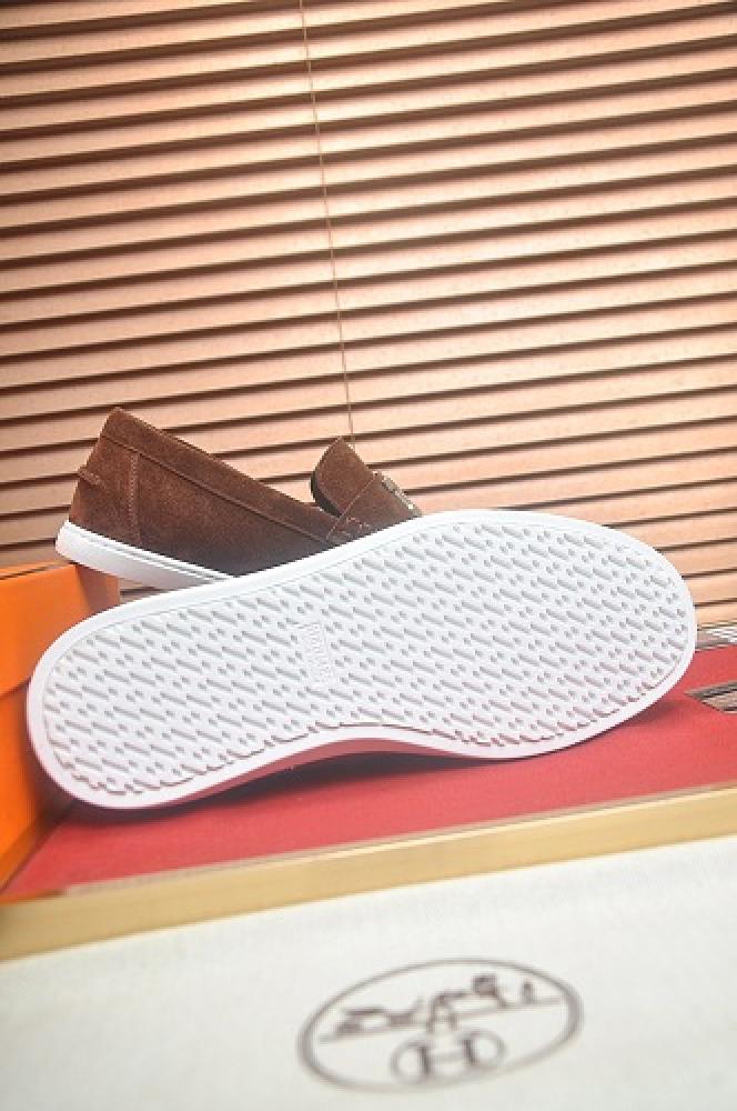 حذاء هيرمس Hermès Suede Loafer