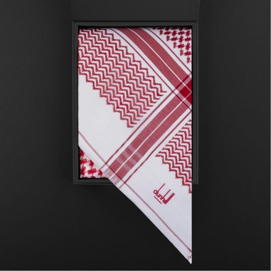شماغ دنهل أحمر الجديد 2023