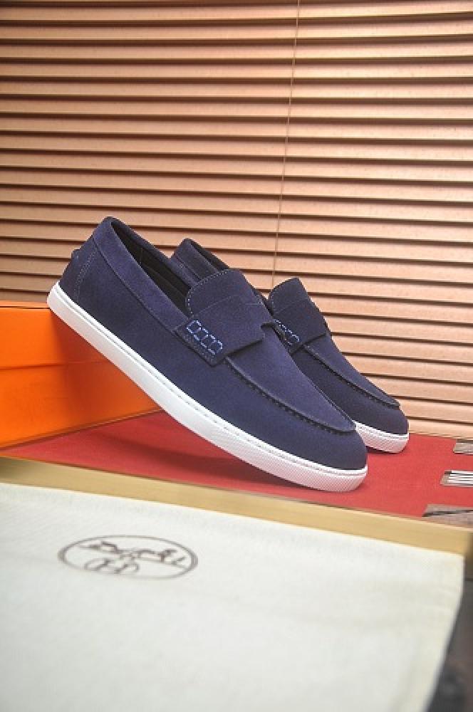 حذاء هيرمس Hermès Suede Loafer