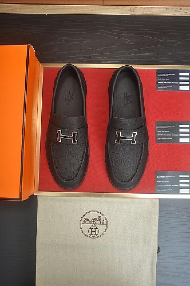 حذاء هيرمس Hermès Suede Loafer
