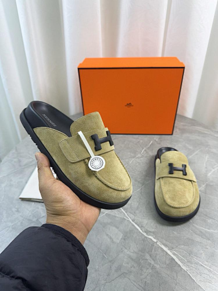 نعال هيرمس Hermès Chypre Suede