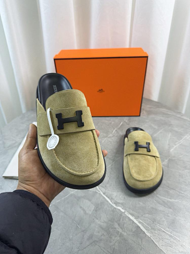 نعال هيرمس Hermès Chypre Suede