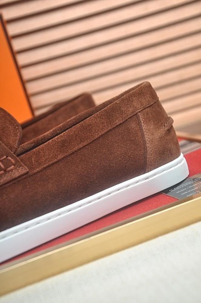 حذاء هيرمس Hermès Suede Loafer