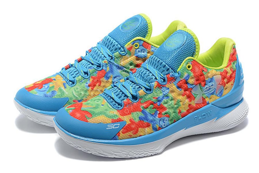 حذاء  Under Armour Curry One Low FloRo | أندر آرمر كاري ون لو فلورو