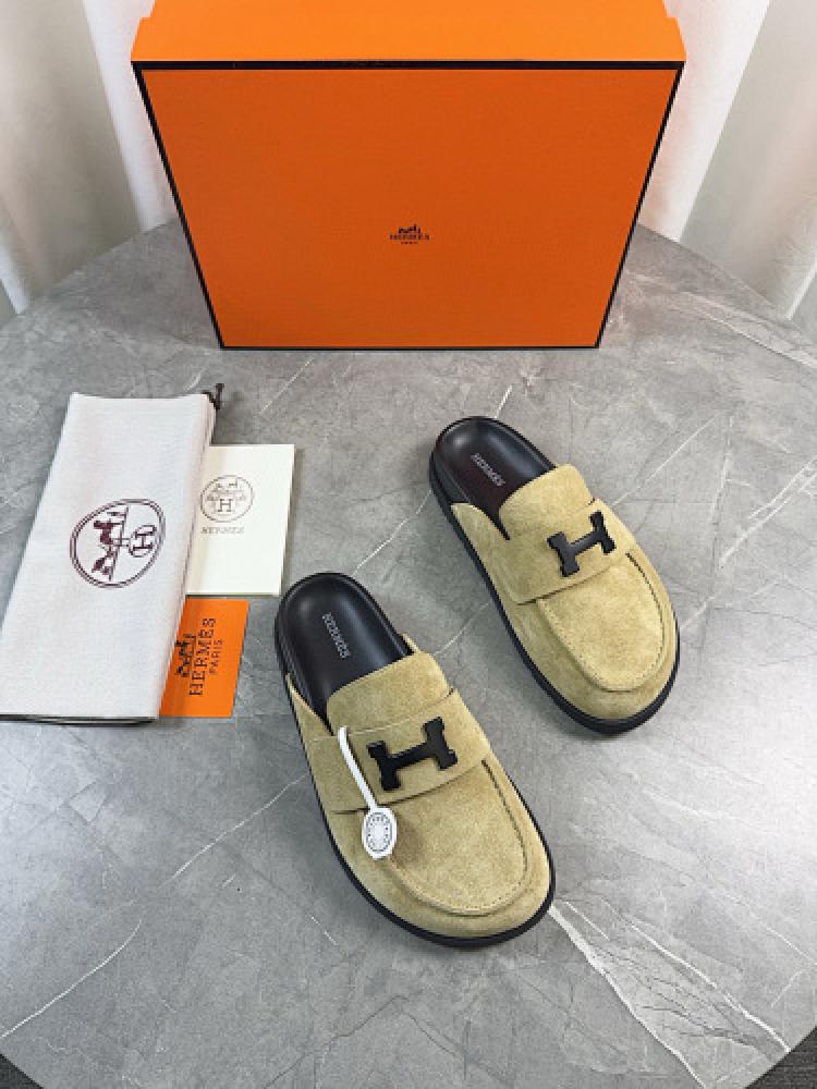 نعال هيرمس Hermès Chypre Suede