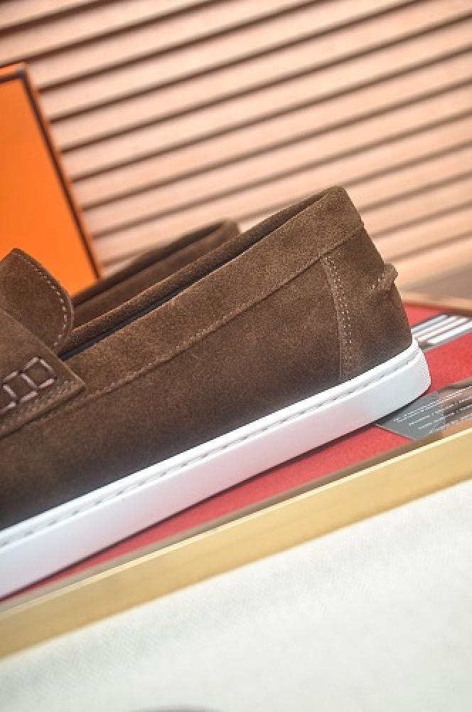 حذاء هيرمس Hermès Suede Loafer