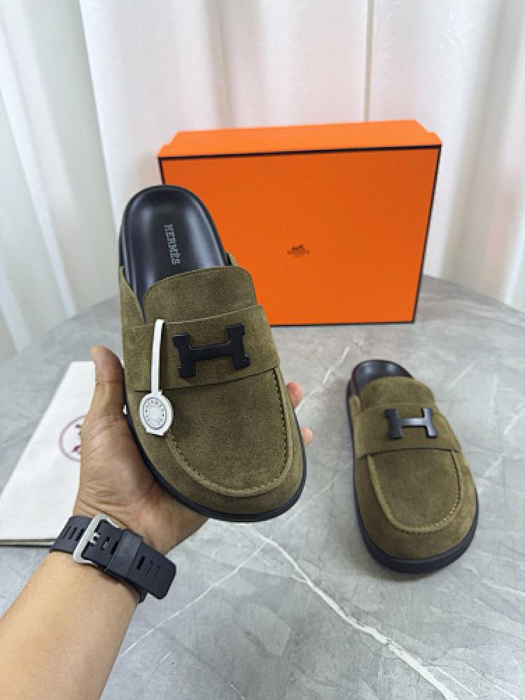 نعال هيرمس Hermès Chypre Suede