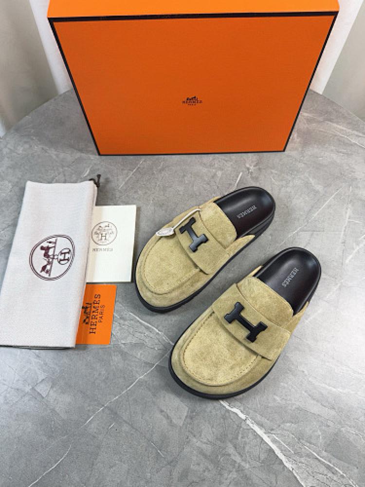 نعال هيرمس Hermès Chypre Suede