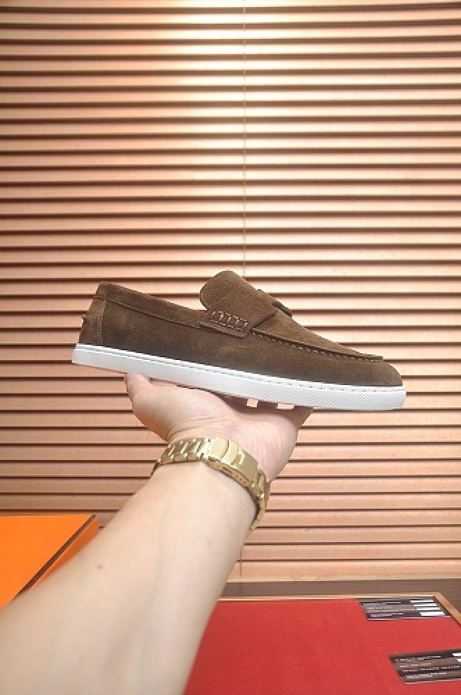 حذاء هيرمس Hermès Suede Loafer