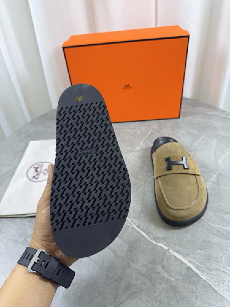 نعال هيرمس Hermès Chypre Suede