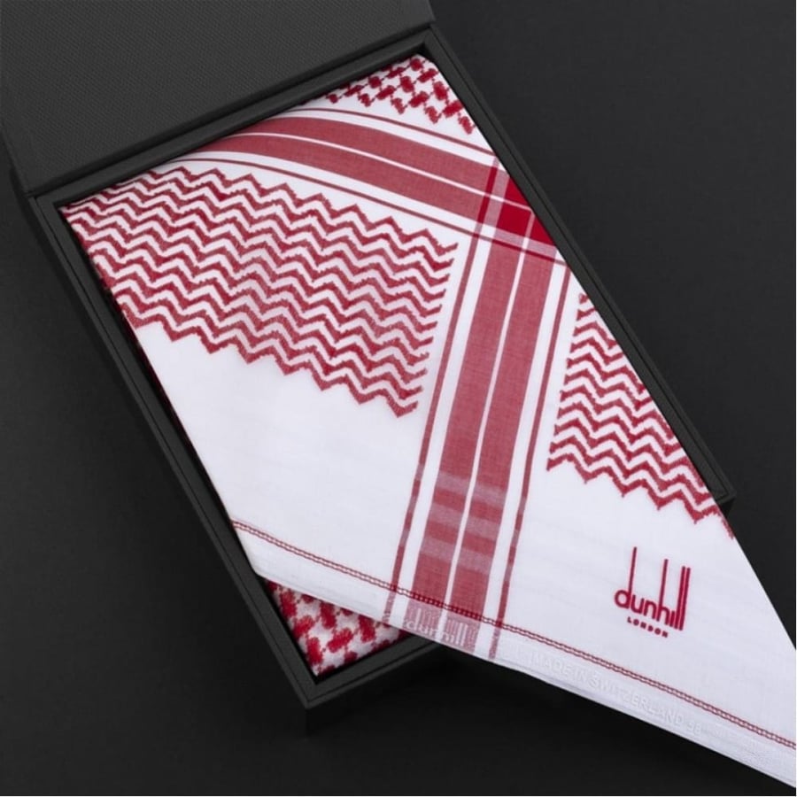 شماغ دنهل أحمر الجديد 2023