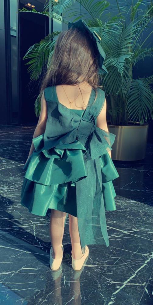 Children's olive dress