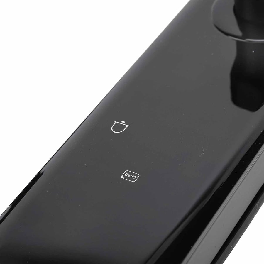 قفل باب ذكي ببصمة الإصبع، قفل باب مقاوم للماء بمعيار IP66 مع تحكم عبر تطبيق، قفل باب بدون مفتاح من سبائك الألومنيوم مع مقبض للاستخدام المنزلي والتجاري
