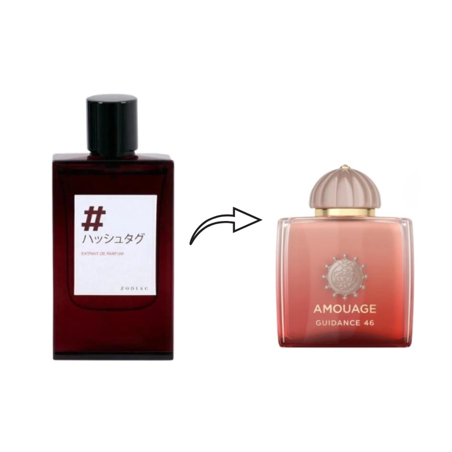 عطر زودياك هاشتاق 60 مل اكستريت دي بارفيوم