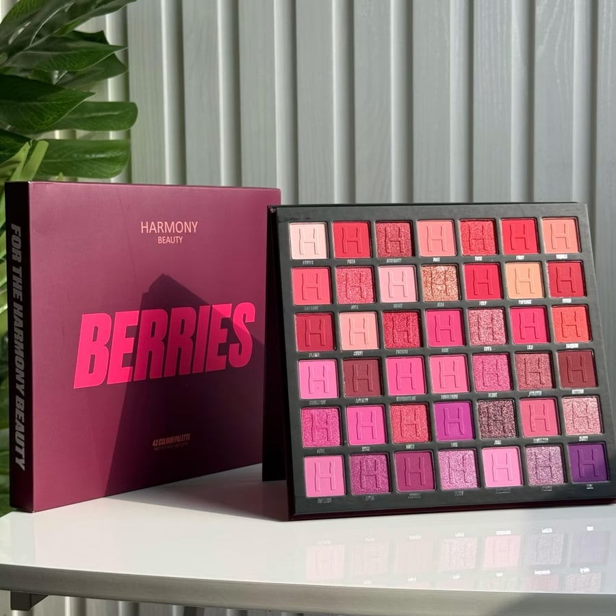 باليت ظلال عيون هارموني بيوتي 42 لون درجه Berries