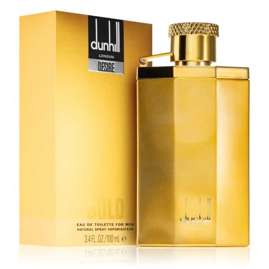 عطر دنهل ديزاير جولد رجالي 100مل او دو تواليت