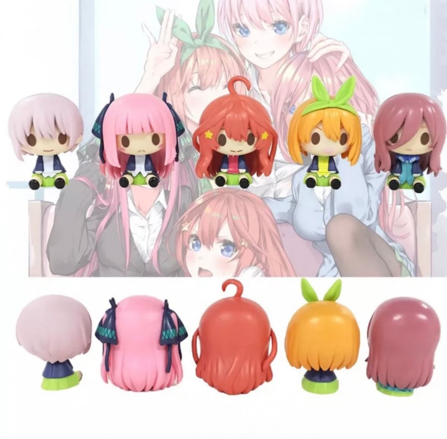 5 مجسمات بيبي ( ناكانو ميكو ) Baby Nakano Miku