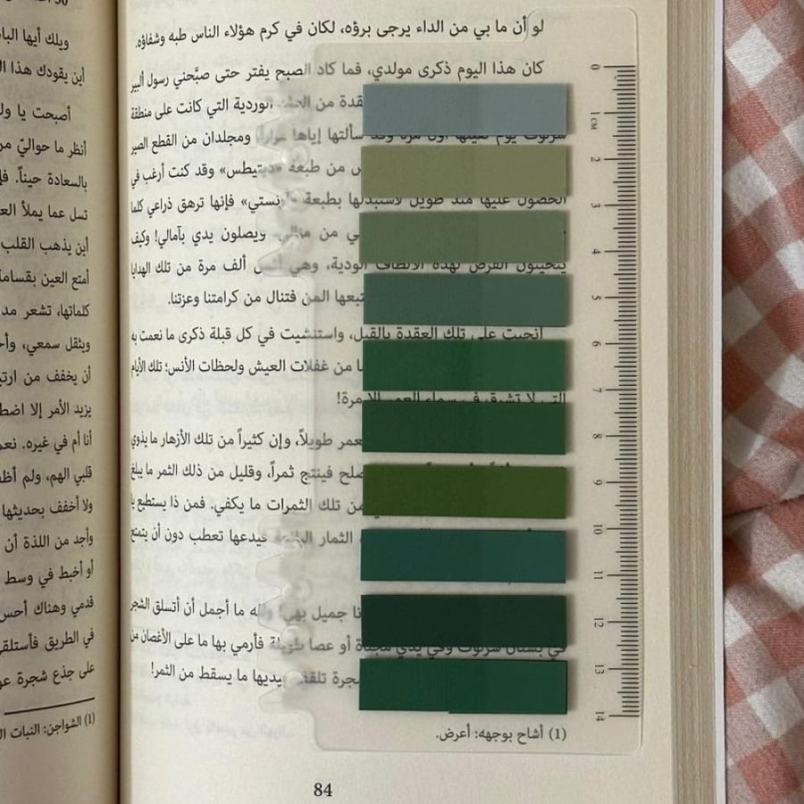 اشارة مرجعية أخضر ( تابز )