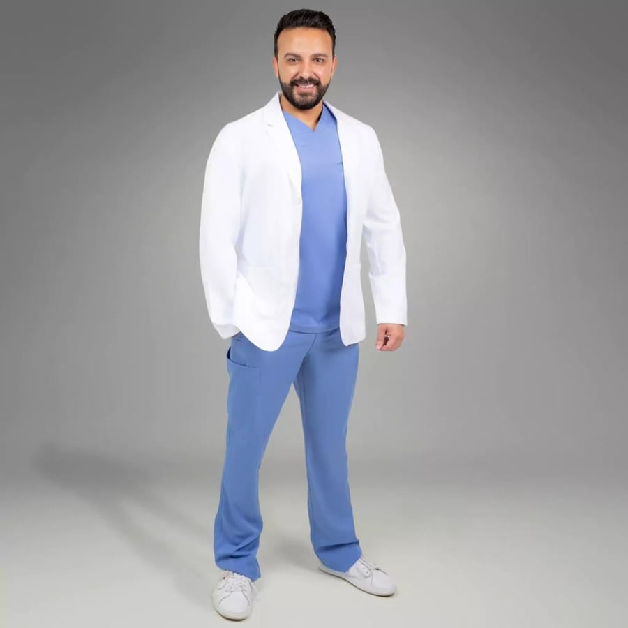 HH Leo Mens 30 Inch Lab Coat 5150 لابكوت رجالي من هيلينق هاند