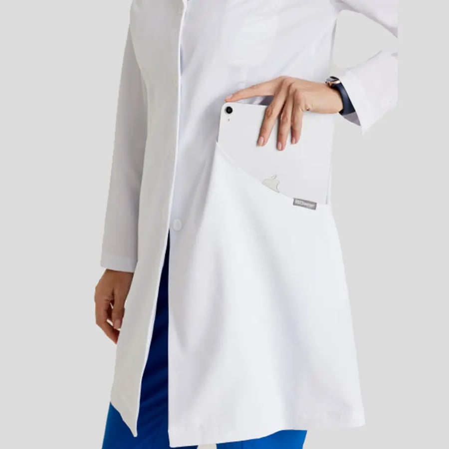 GNC001 Women's Lace Coat Anatomy Signature