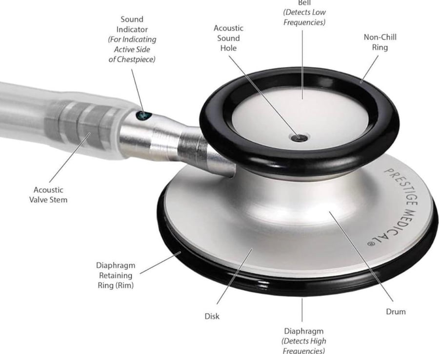 Prestige Medical Clinical Lite Stethoscope  - Pewter
