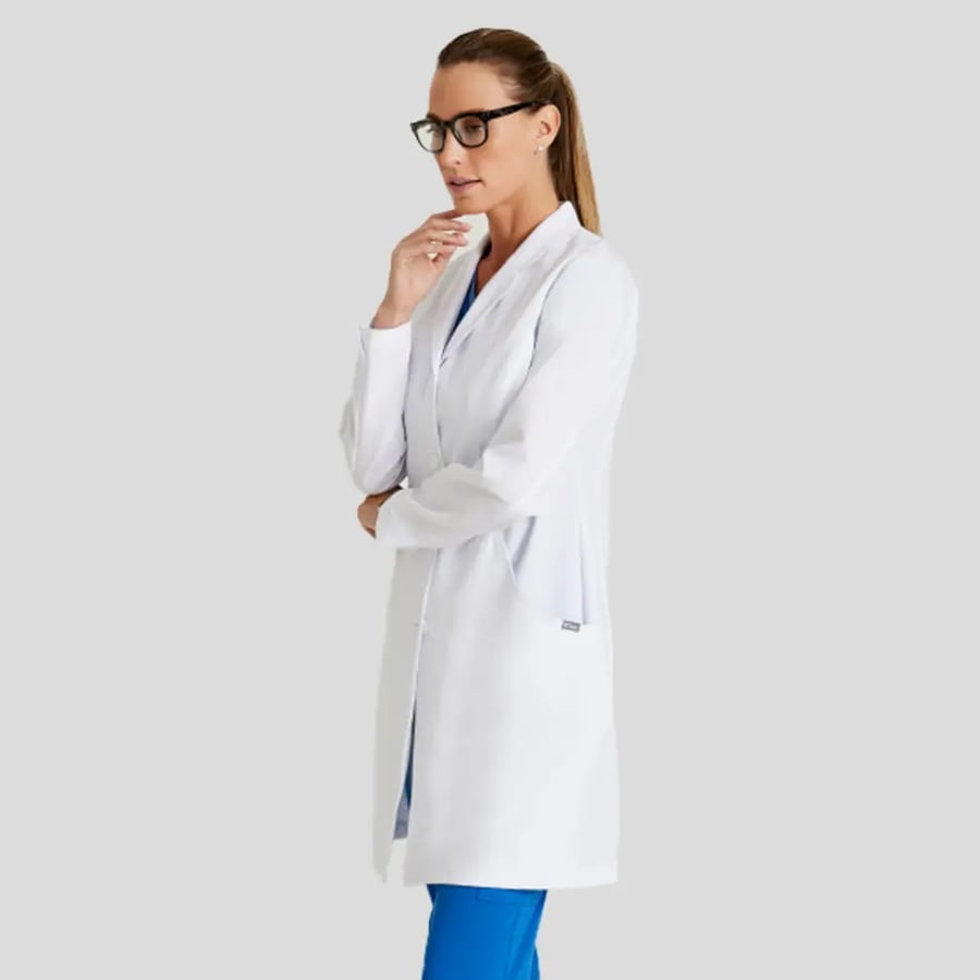 GNC001 Women's Lace Coat Anatomy Signature