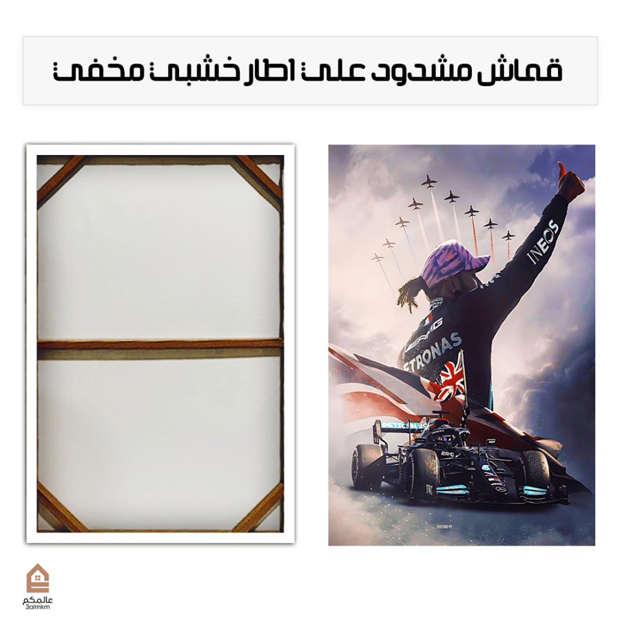 لوحة كانفس لويس هاميلتون