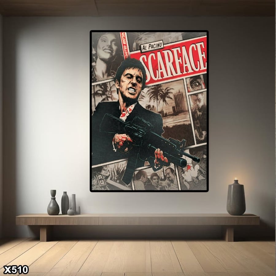 لوحة كانفس Scarface