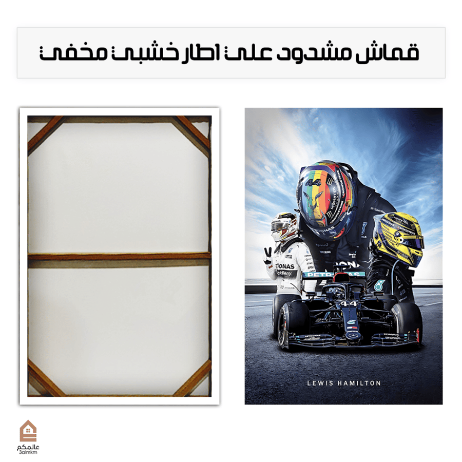 لوحة كانفس لويس هاميلتون