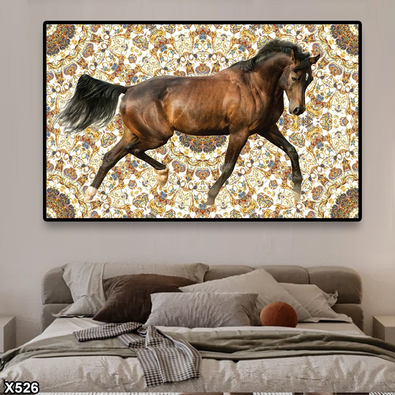 لوحة كانفس خيل