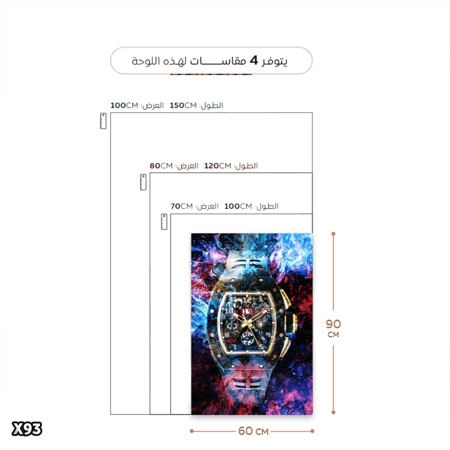 لوحة ساعة ريتشارد ميل