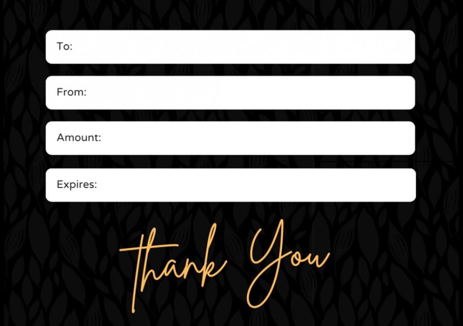 Gift card
