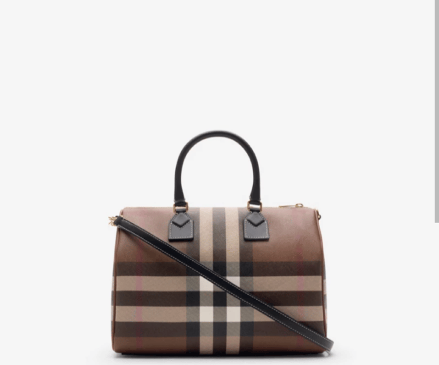 Medium Check Bowling Bag