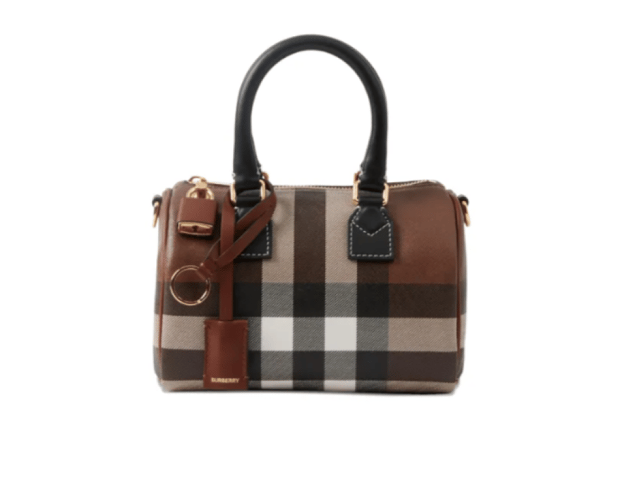 Burberry mini Check tote bag