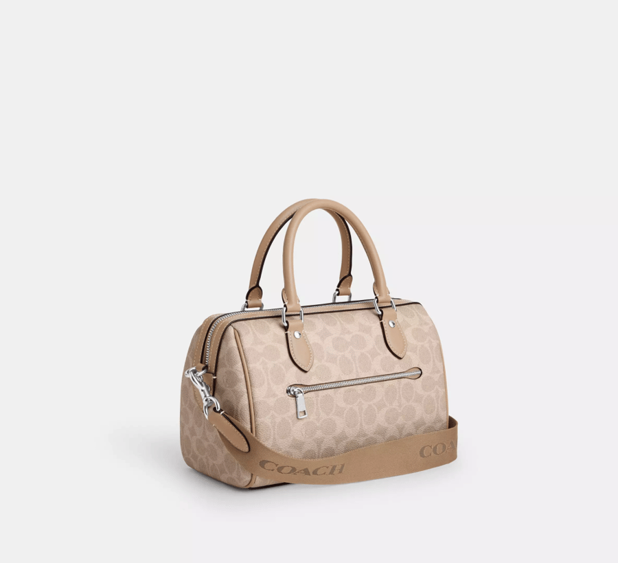 كوتش |  Rowan Satchel Bag In Signature Canvas