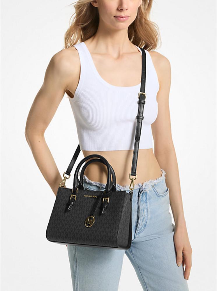 مايكل كورس | Charlotte Small 2-in-1 Logo Satchel