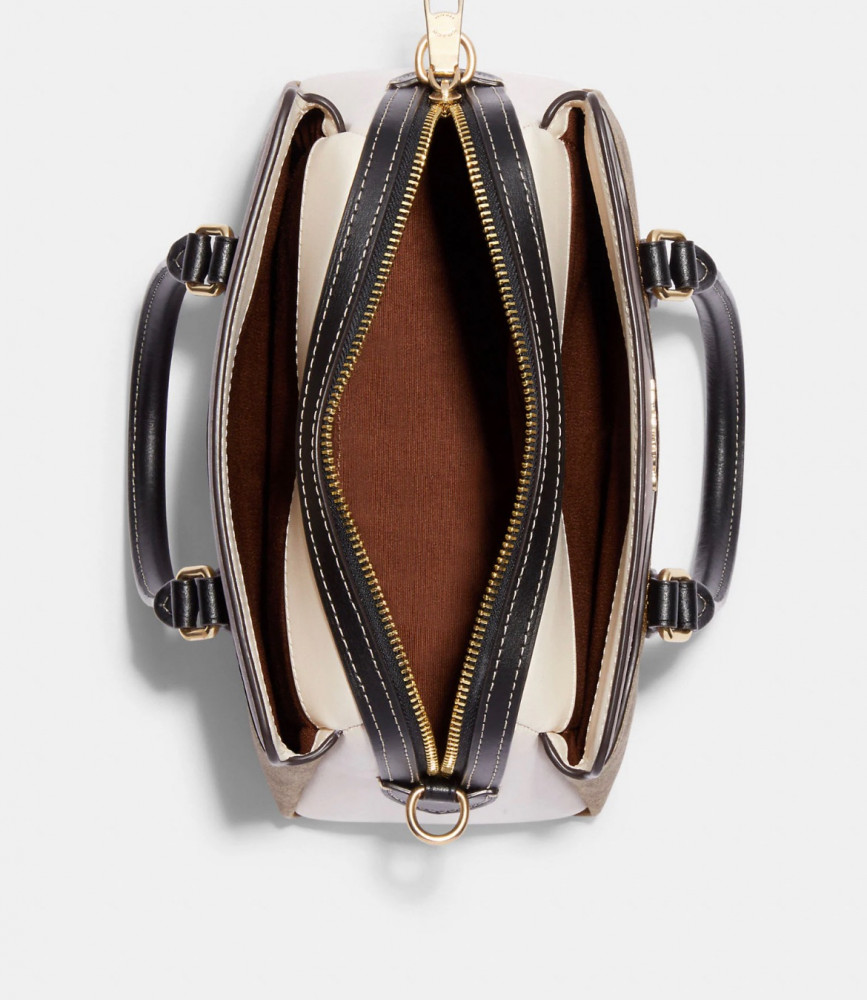 كوتش |  Mini Darcie Carryall In Signature Canvas