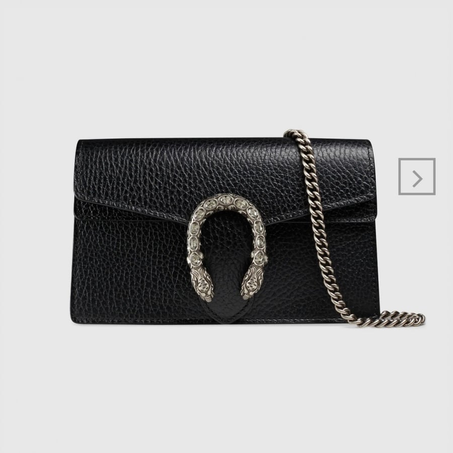 قوتشي | Dionysus Leather Super Mini Bag