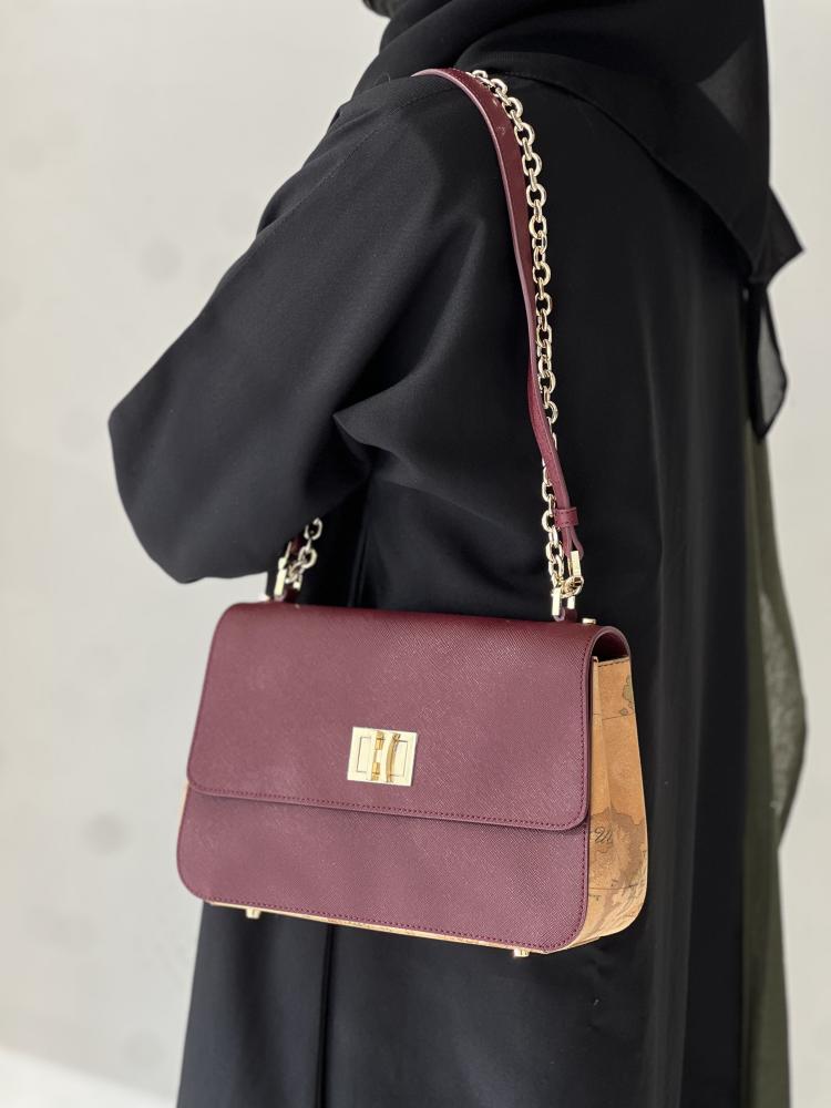 ألفيرو مارتيني | Ideal Bag tracolla con catena Geo Night