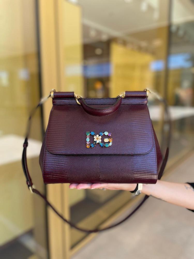 دولتشي اند قابانا | Medium Sicily Top-Handle Bag