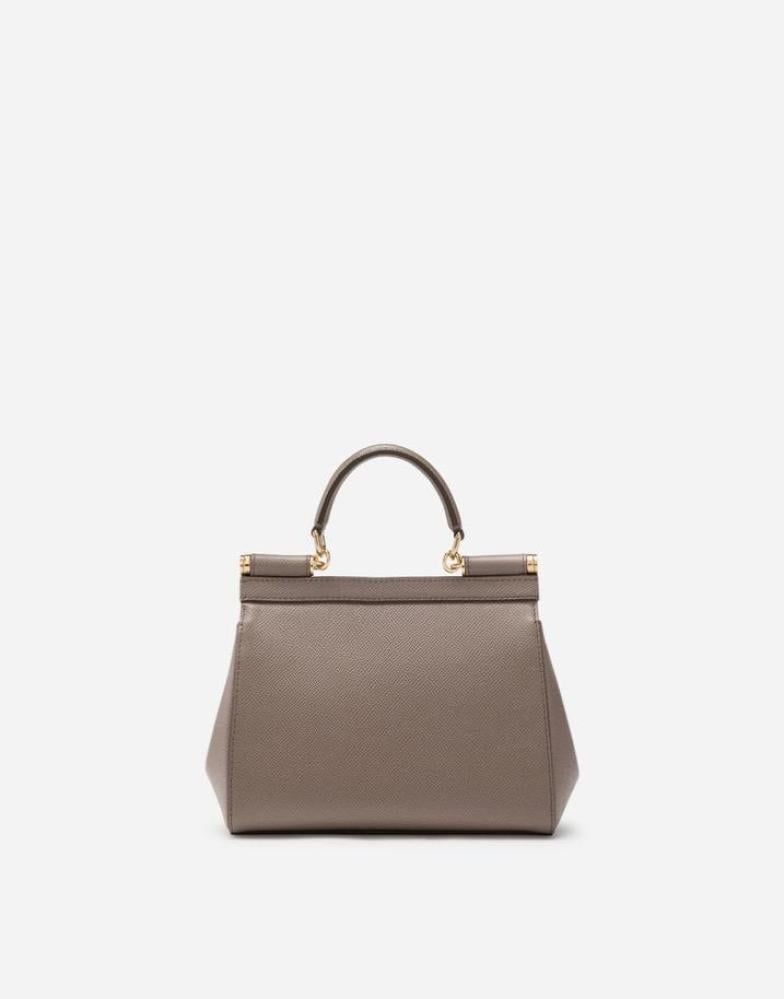 دولتشي اند قابانا | Small dauphine leather Sicily bag