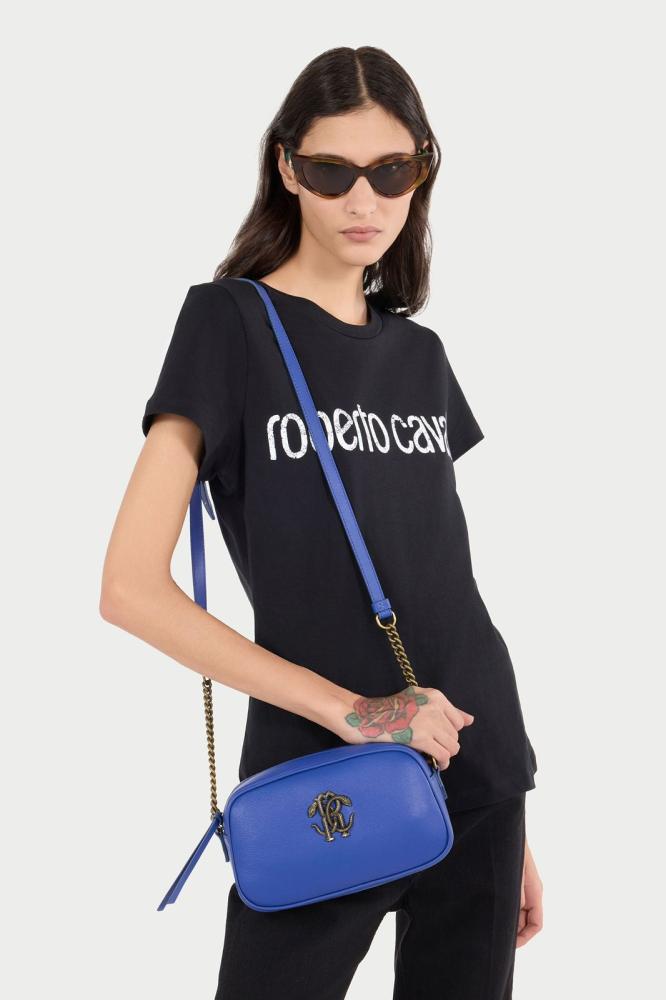 Camera Bag With Monogram Mirror Snake