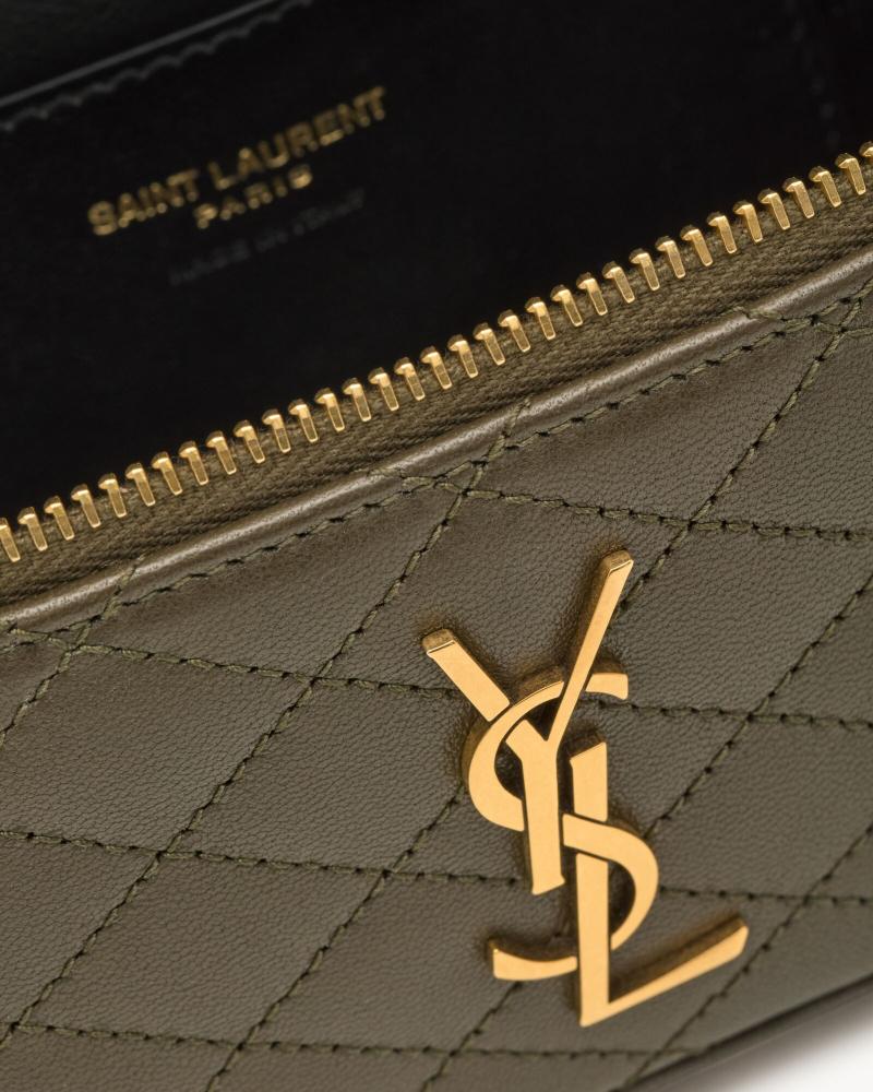 gaby vanity bag in lambskin LIGHT MUSK