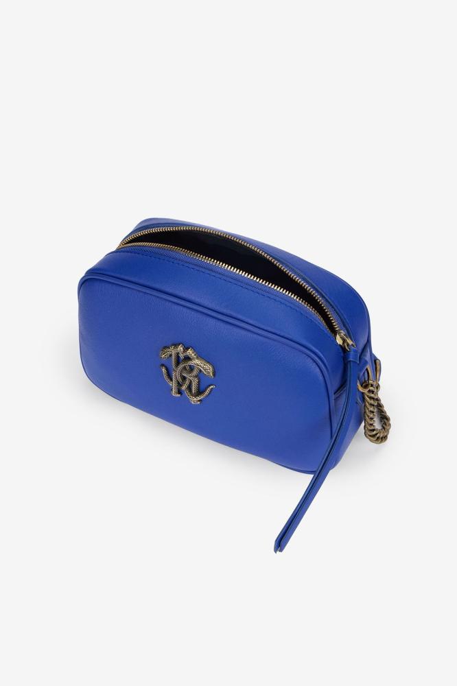 Camera Bag With Monogram Mirror Snake
