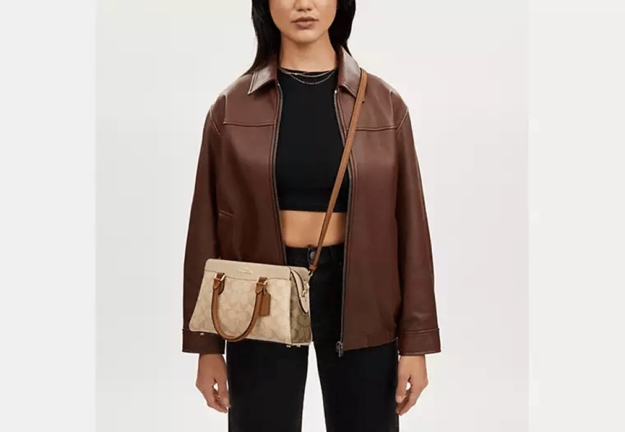 كوتش |  Mini Darcie Carryall In Signature Canvas