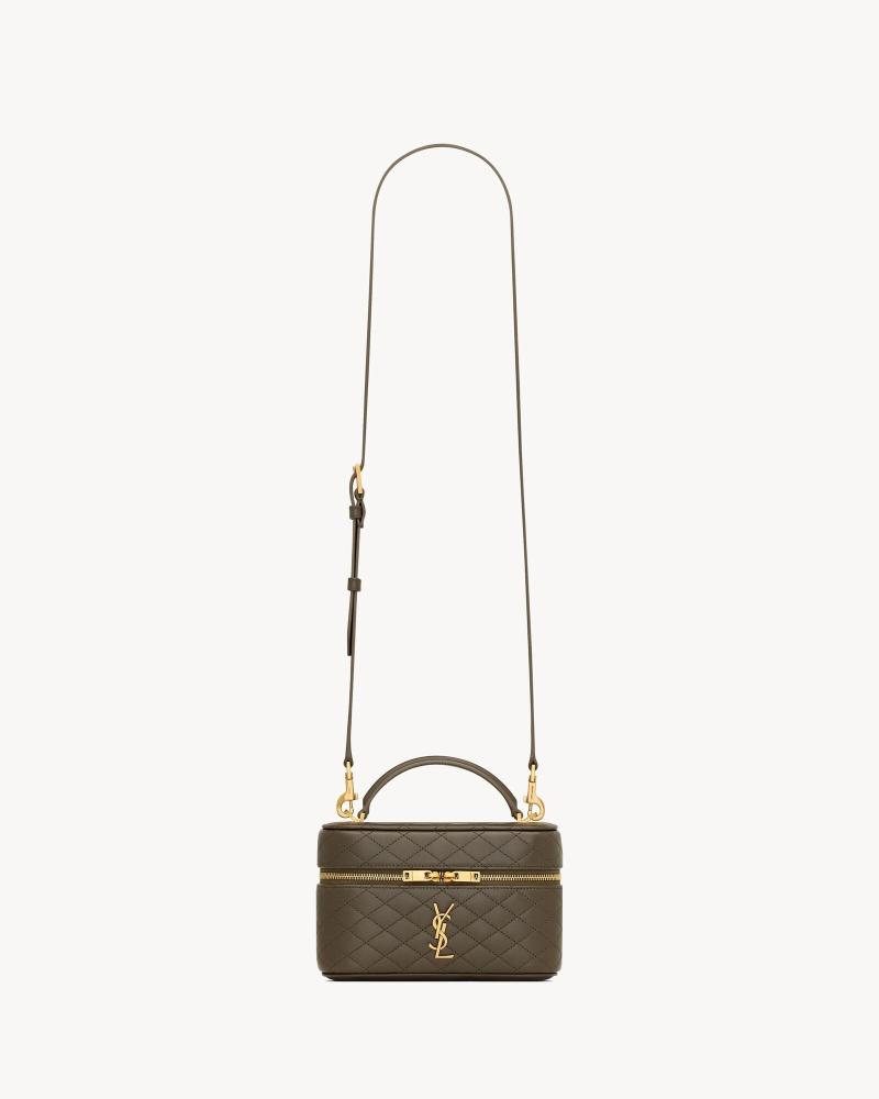 gaby vanity bag in lambskin LIGHT MUSK