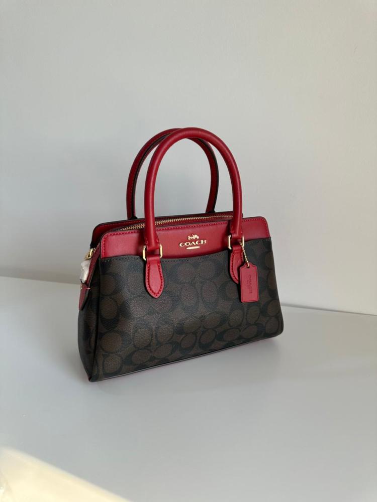 كوتش |  Mini Darcie Carryall In Signature Canvas